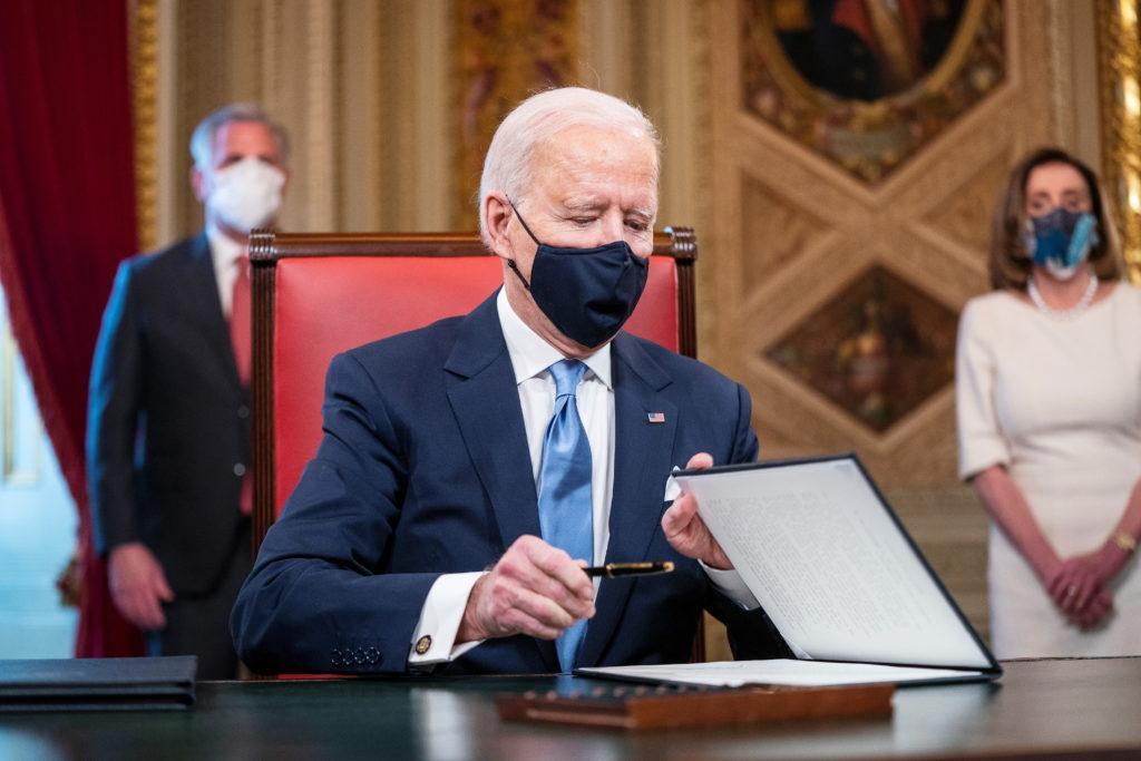 Biden's signed document